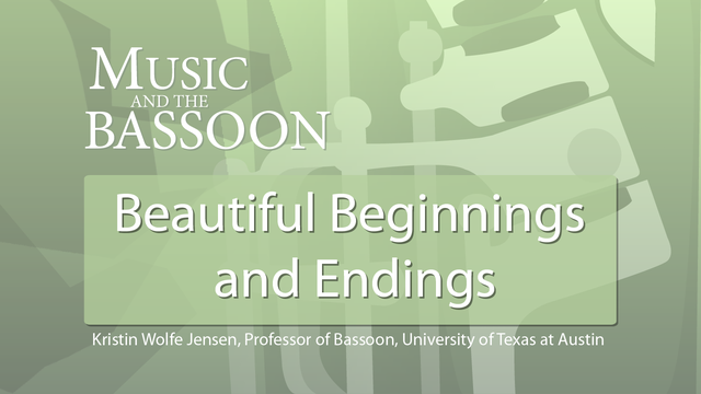 Play Video Beautiful Beginnings and Endings